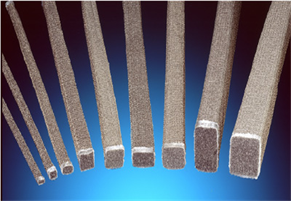 SOFT-SHIELD 1000系列导电泡棉 (编织丝缠绕泡沫芯) SOFT-SHIELD 1000系列导电泡棉 (编织丝缠绕泡沫芯)