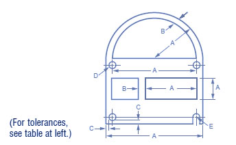 POLASHEET 模切衬料的尺寸 POLASHEET 模切衬料的尺寸